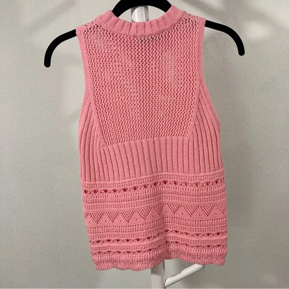 Zara Pink Sweater Top Size Small - Picture 7 of 9